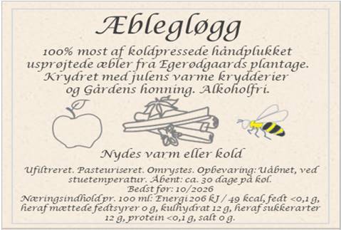 Æblegløgg 0,75L