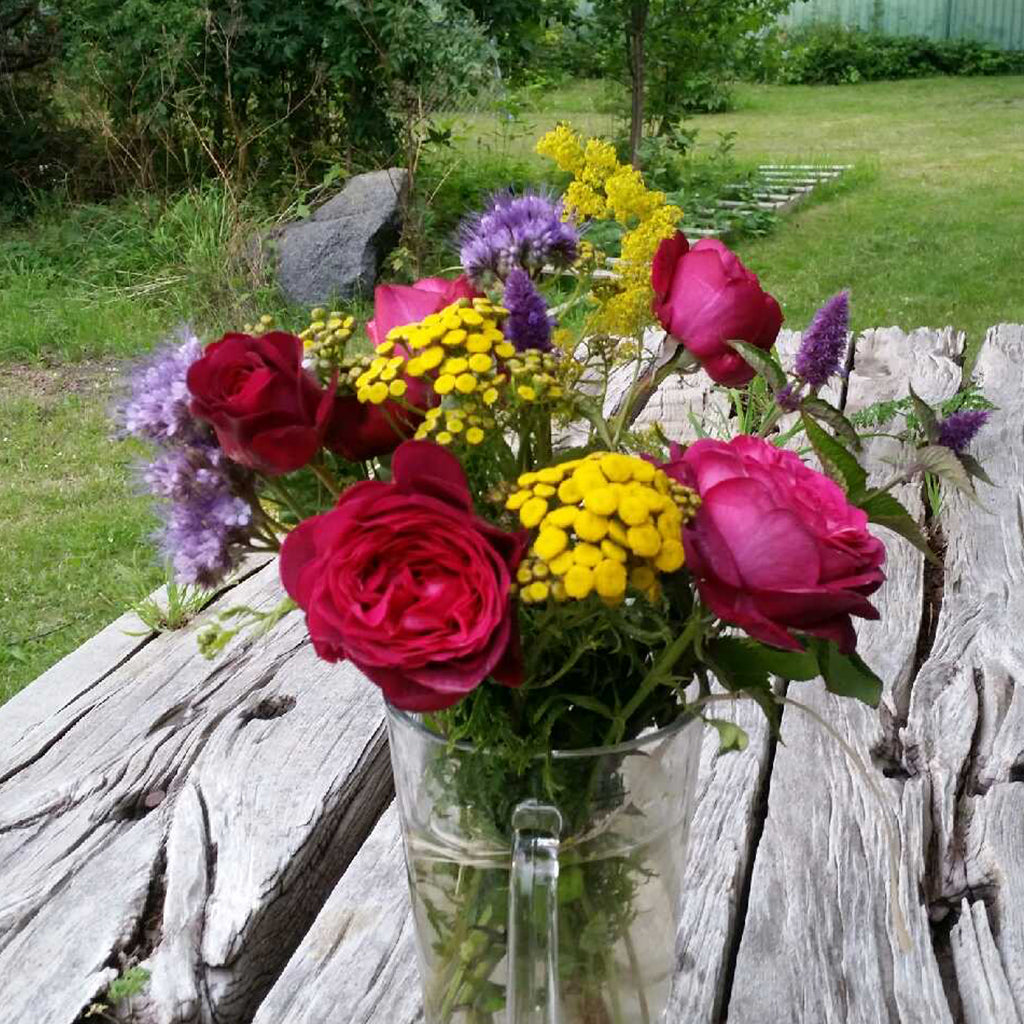 Et bundt blomster om ugen - #Blomsteraktie