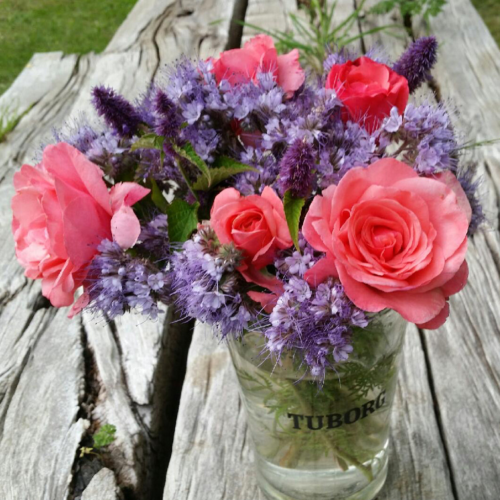 Et bundt blomster om ugen - #Blomsteraktie