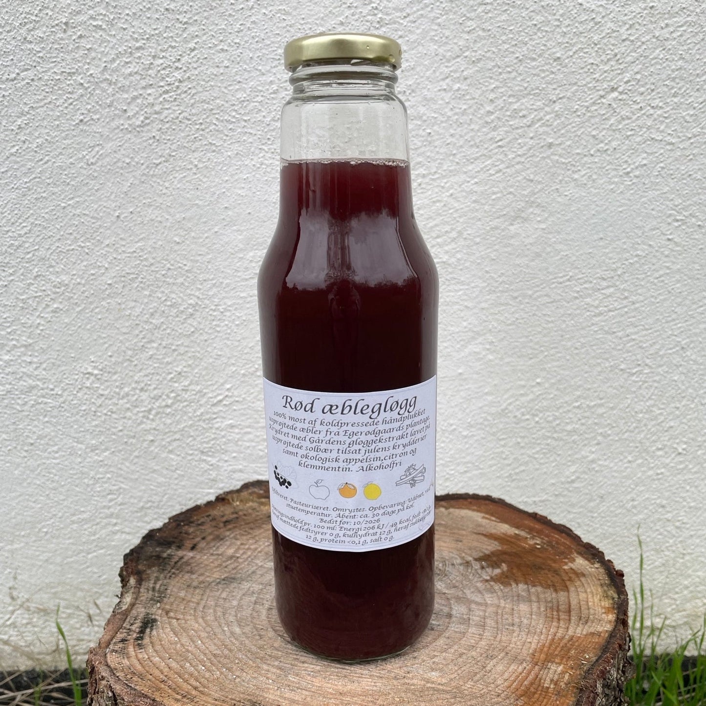 Rød Æblegløgg 0,75L