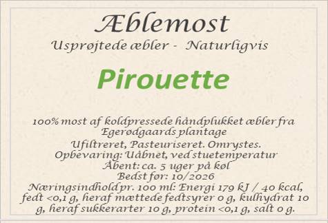 Æblemost Pirouette